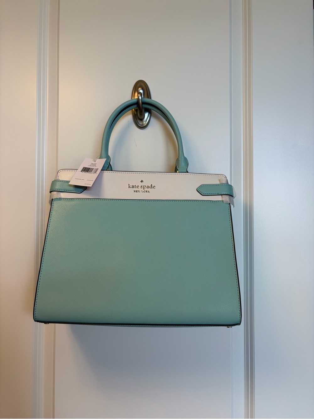 kate spade ♠️ Staci Medium Top-Handle Satchel with removable shoulder strap NWT